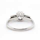 Old Mine Cut Diamond Ring-Charlotte Sayers Antique Jewellery