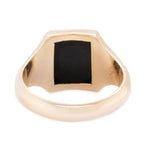 Onyx Signet Ring-Charlotte Sayers Antique Jewellery
