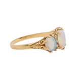 Opal Diamond Ring-Charlotte Sayers Antique Jewellery