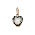 Pair of Georgian Heart Pendants-Charlotte Sayers Antique Jewellery