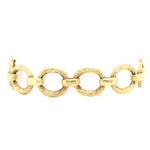 Pair of Gold Link Bracelets-Charlotte Sayers Antique Jewellery