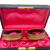 Pair of Victorian Gold Bangles-Charlotte Sayers Antique Jewellery