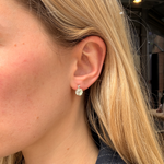 Paste Drop Earrings-Charlotte Sayers Antique Jewellery