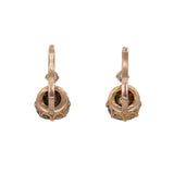 Paste Drop Earrings-Charlotte Sayers Antique Jewellery