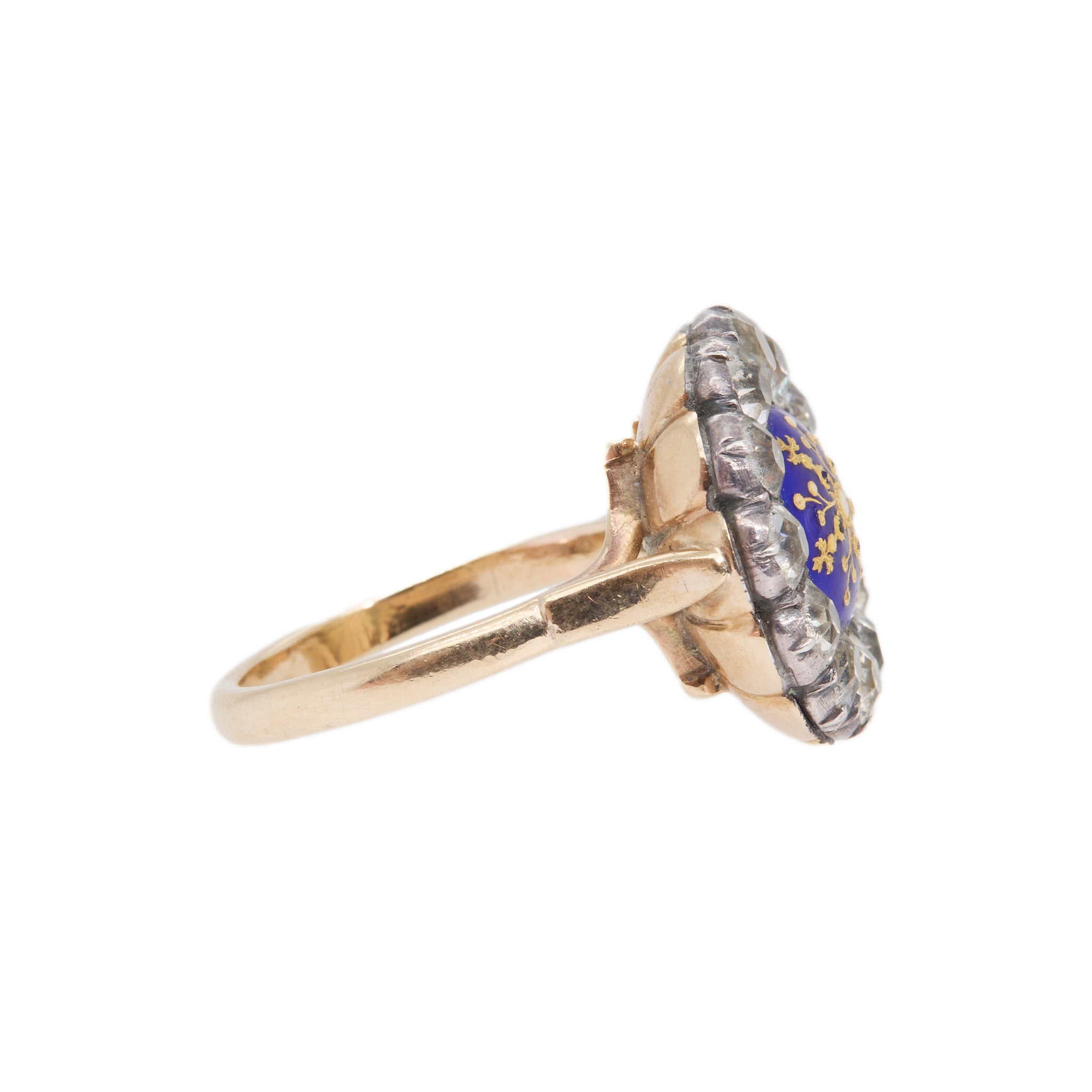 Paste Enamel Suite-Charlotte Sayers Antique Jewellery