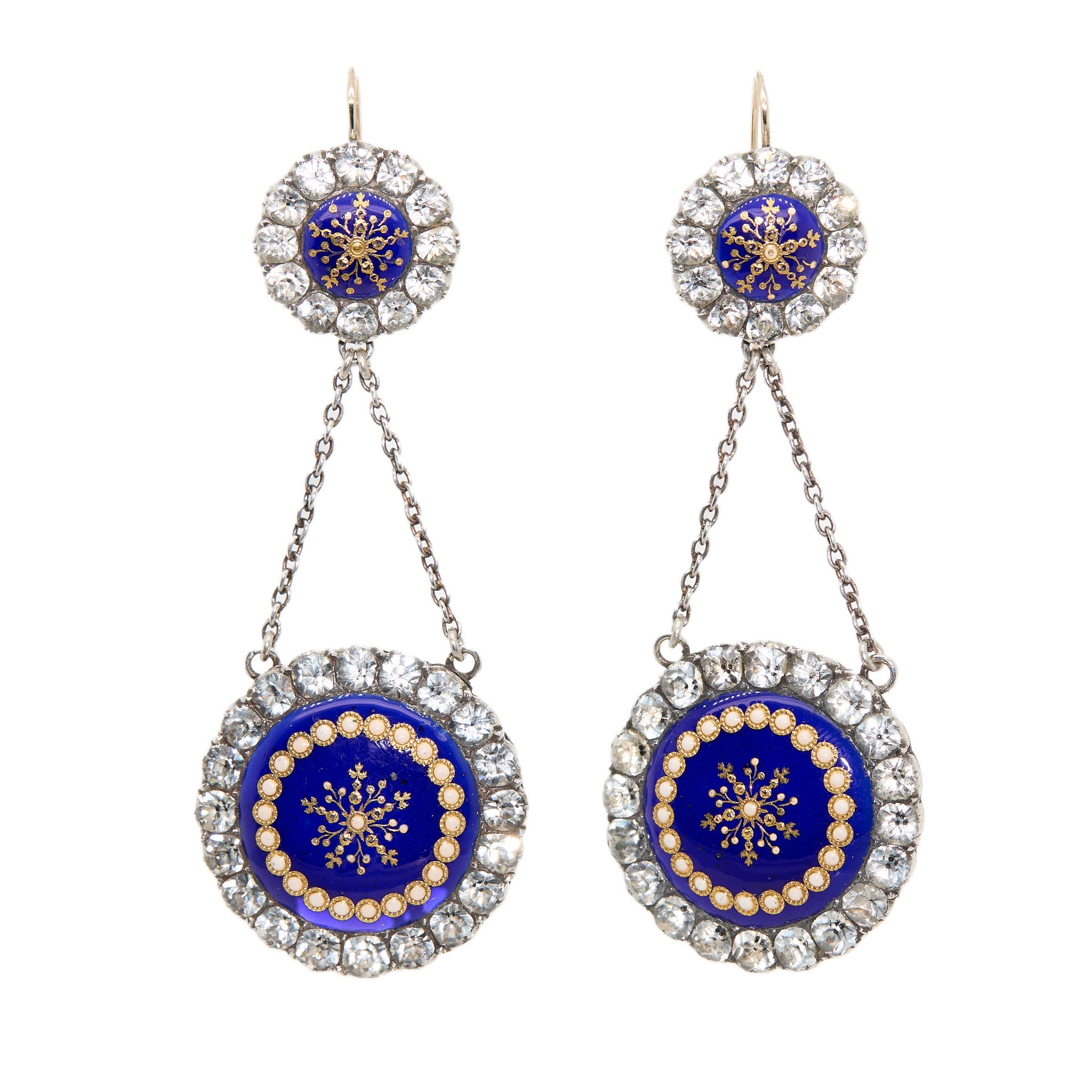 Paste Enamel Suite-Charlotte Sayers Antique Jewellery
