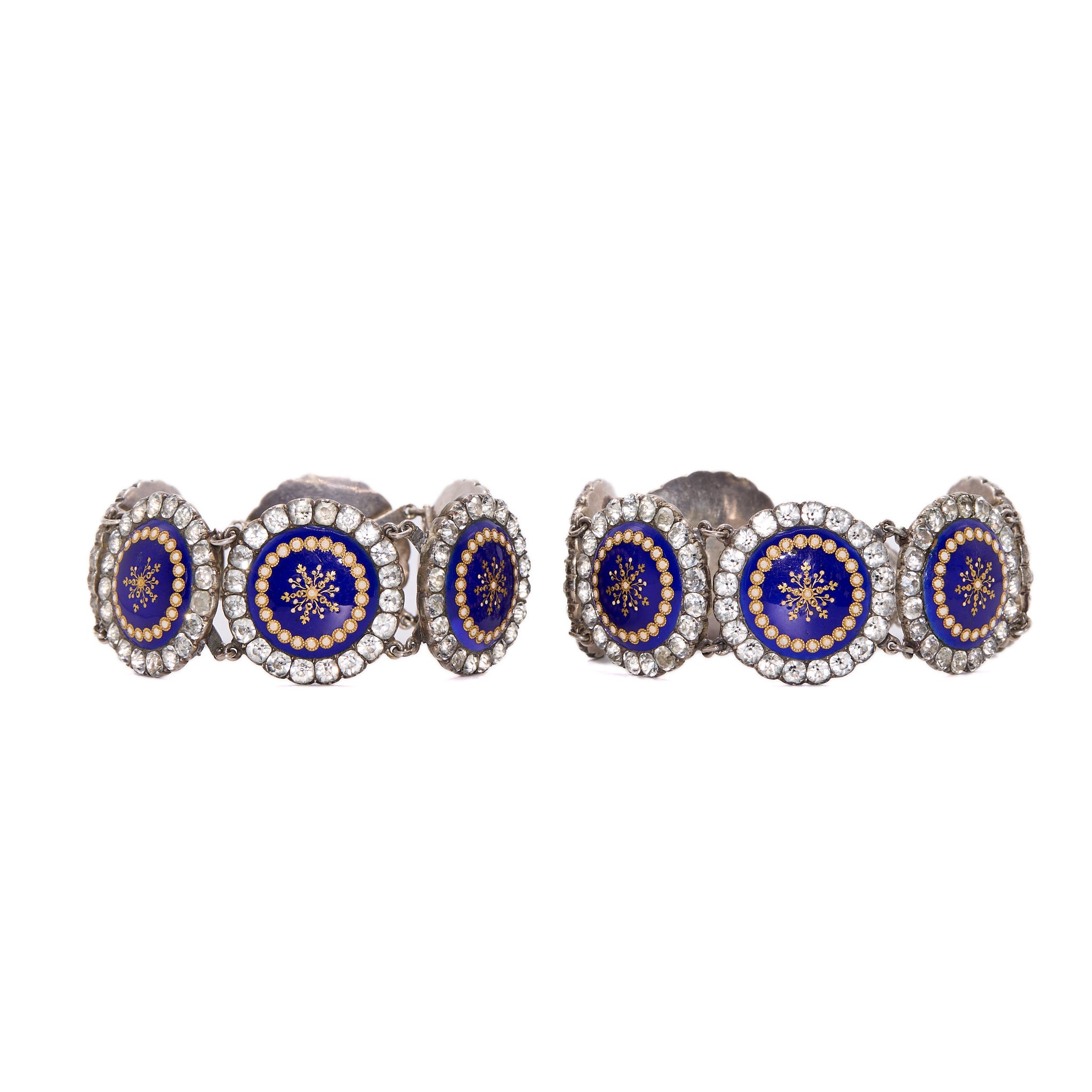 Paste Enamel Suite-Charlotte Sayers Antique Jewellery