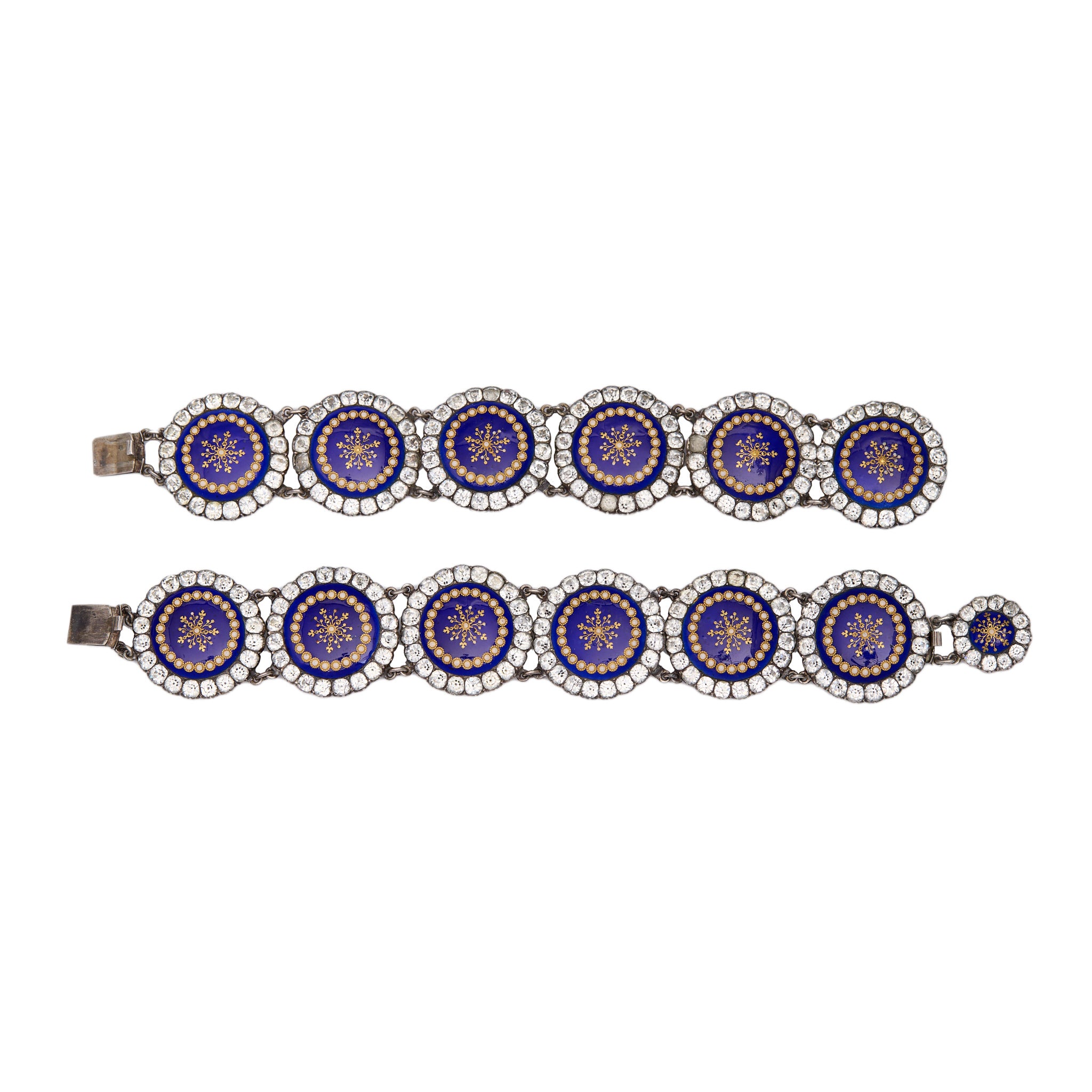 Paste Enamel Suite-Charlotte Sayers Antique Jewellery