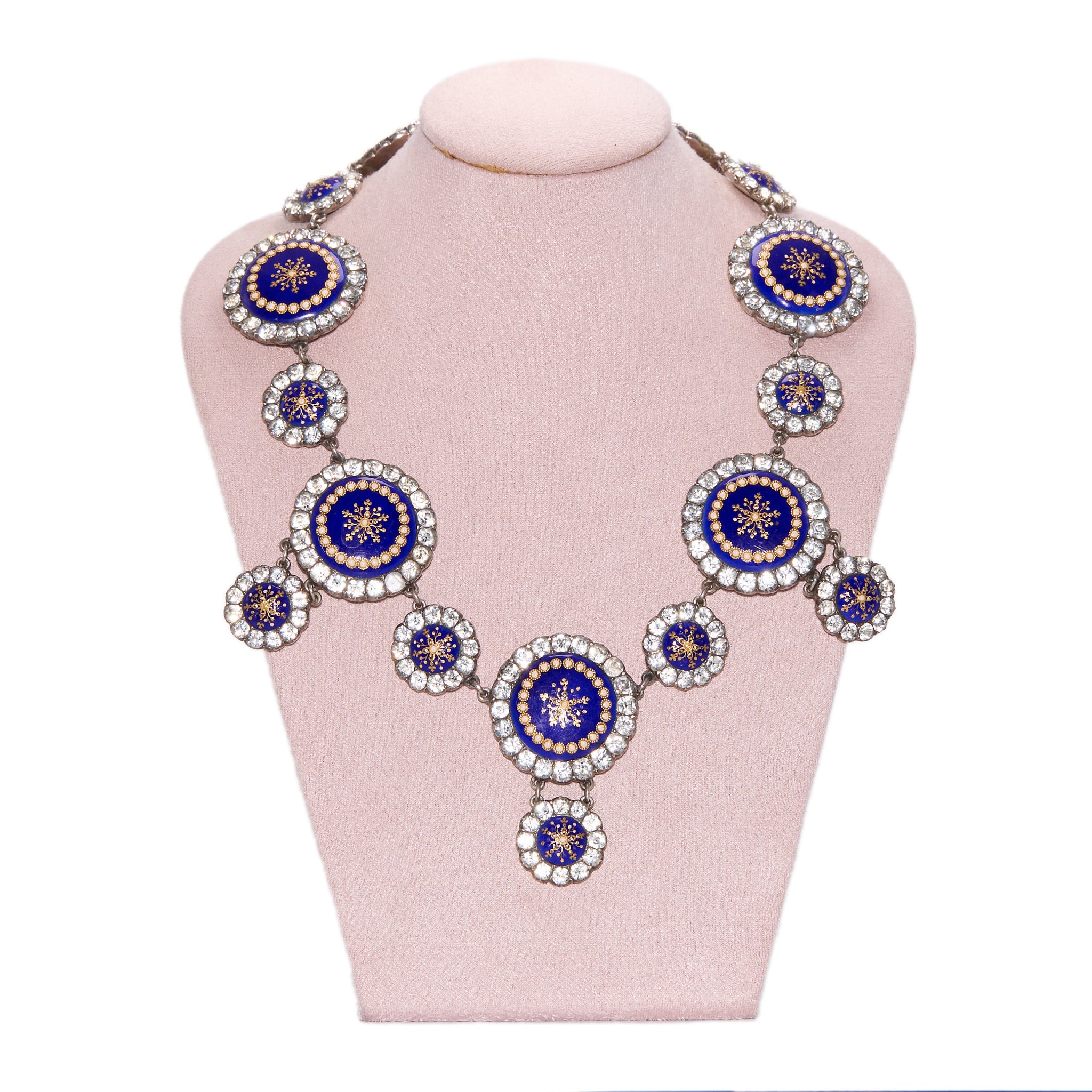 Paste Enamel Suite-Charlotte Sayers Antique Jewellery
