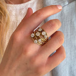 Patricia Dudgeon Old Cut Diamond Ring-Charlotte Sayers Antique Jewellery