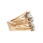 Patricia Dudgeon Old Cut Diamond Ring-Charlotte Sayers Antique Jewellery