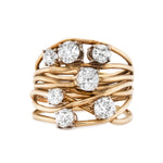 Patricia Dudgeon Old Cut Diamond Ring-Charlotte Sayers Antique Jewellery