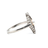 Pearl and Diamond Ring-Charlotte Sayers Antique Jewellery