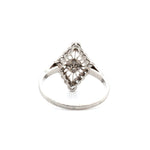 Pearl and Diamond Ring-Charlotte Sayers Antique Jewellery