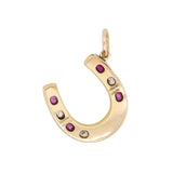 Victorian Horseshoe Pendant
