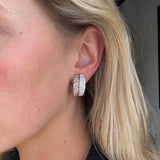 Pink Diamond Earrings-Charlotte Sayers Antique Jewellery