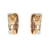Pink Diamond Earrings-Charlotte Sayers Antique Jewellery