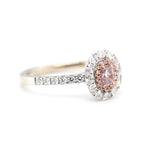 Pink Diamond Ring-Charlotte Sayers Antique Jewellery