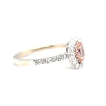 Pink Diamond Ring-Charlotte Sayers Antique Jewellery