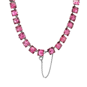 Pink Paste Rivière-Charlotte Sayers Antique Jewellery