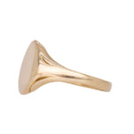 Plain Gold Signet Ring-Charlotte Sayers Antique Jewellery