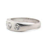 Platinum and Diamond Gypsy Ring-Charlotte Sayers Antique Jewellery