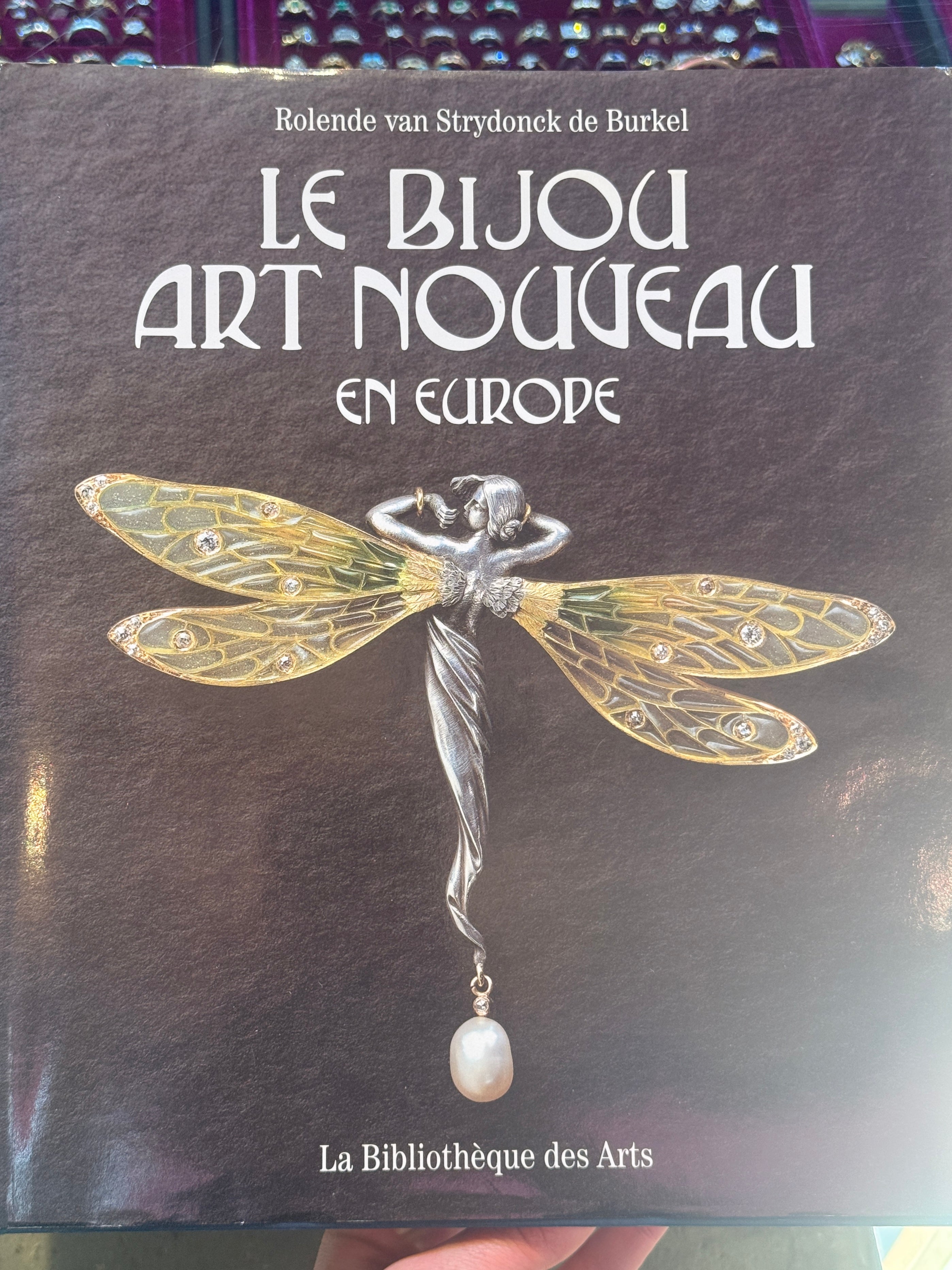Plique-A-Jour Enamel and Opal Dragonfly Ring-Charlotte Sayers Antique Jewellery