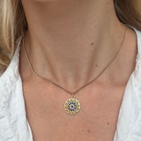Plique-à-jour Enamel Pendant-Charlotte Sayers Antique Jewellery