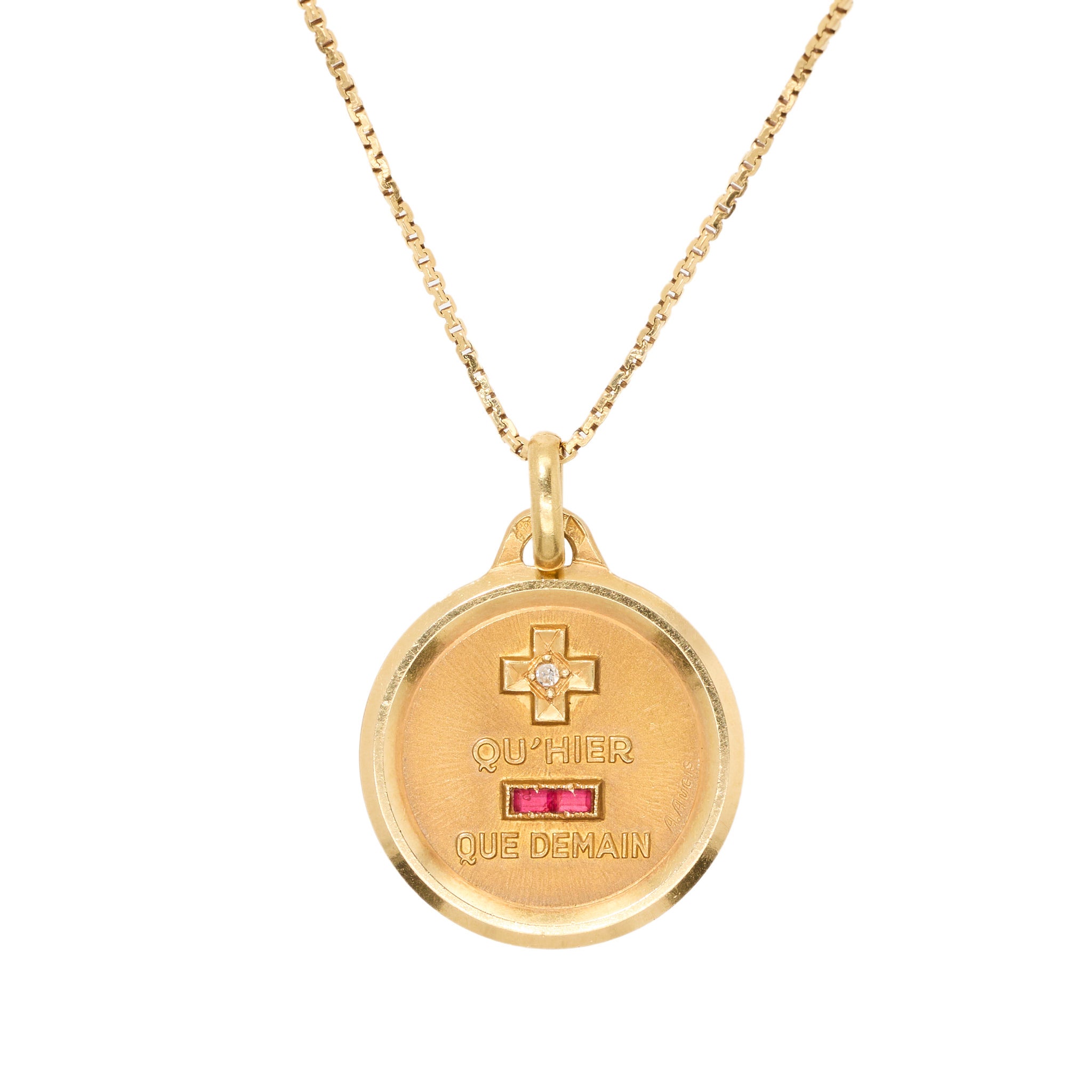 Plus Que Pendant-Charlotte Sayers Antique Jewellery