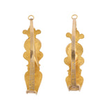 Poissarde Earrings-Charlotte Sayers Antique Jewellery