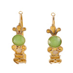 Poissarde Earrings-Charlotte Sayers Antique Jewellery