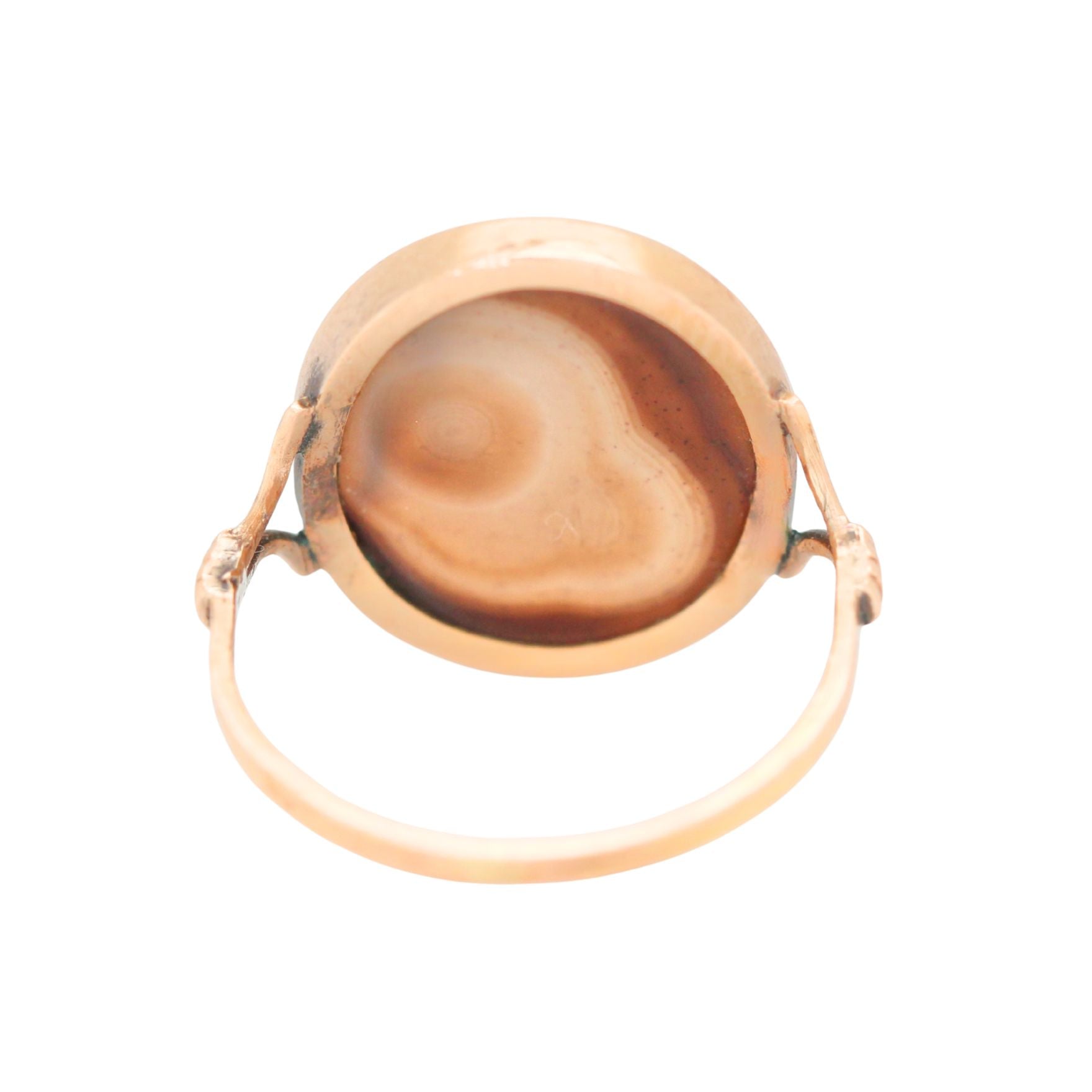Pope Pius VII Cameo Ring-Charlotte Sayers Antique Jewellery