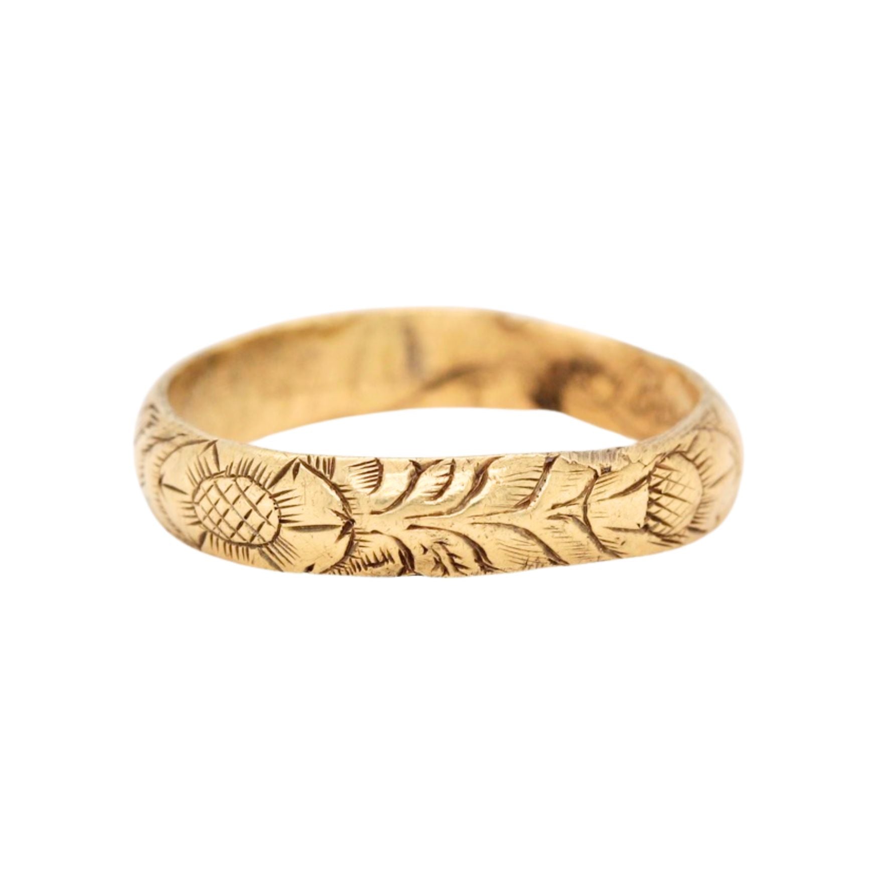 Posy Ring Love God Better Then Gold-Charlotte Sayers Antique Jewellery