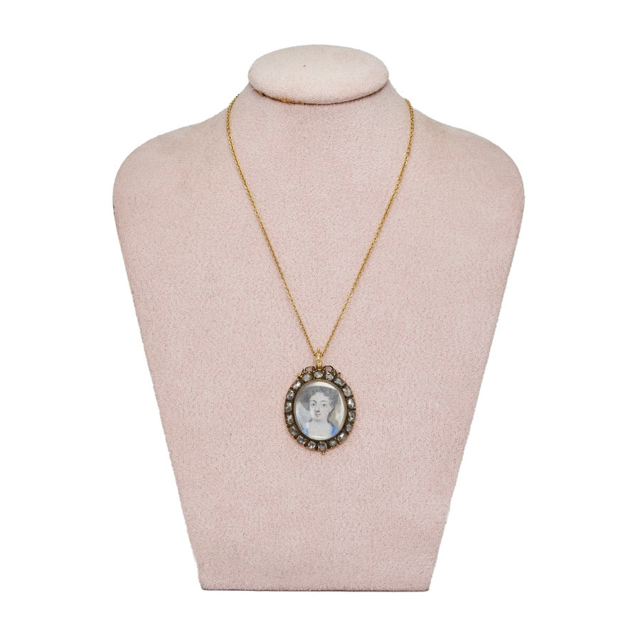 Queen Anne Miniature-Charlotte Sayers Antique Jewellery