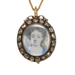 Queen Anne Miniature-Charlotte Sayers Antique Jewellery