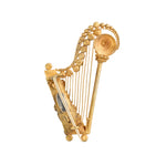 Regency Harp Brooch-Charlotte Sayers Antique Jewellery
