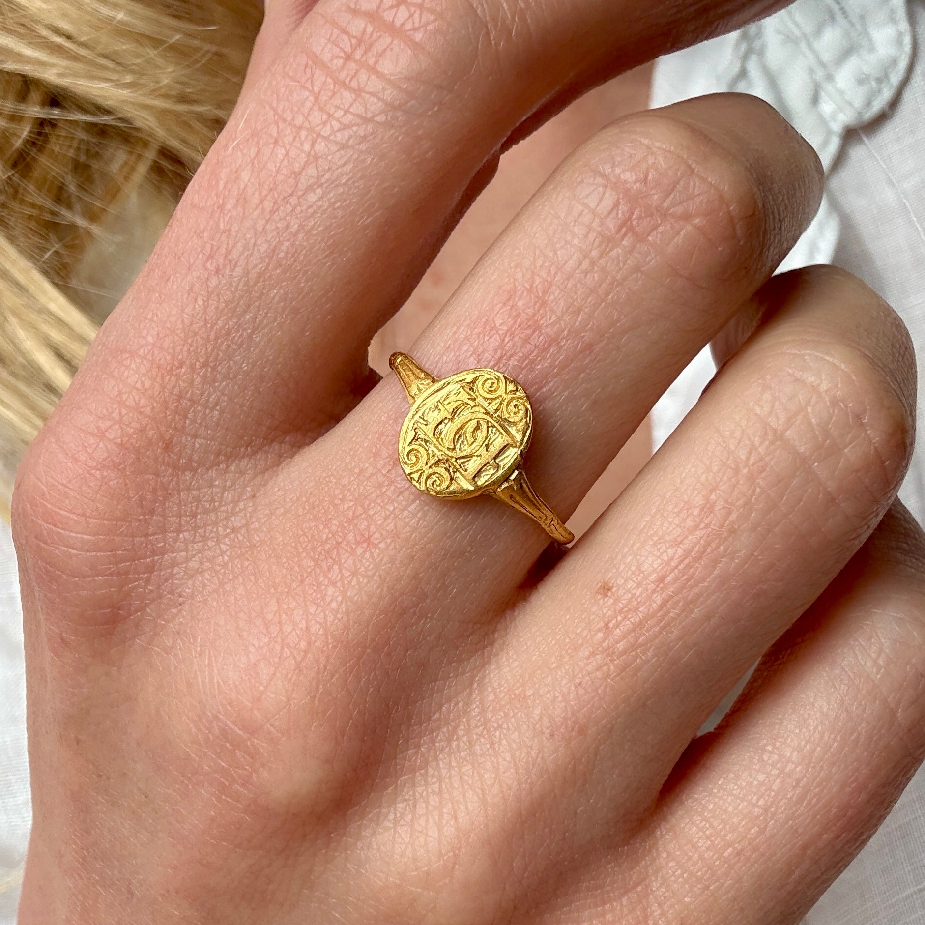 Renaissance Signet Ring-Charlotte Sayers Antique Jewellery