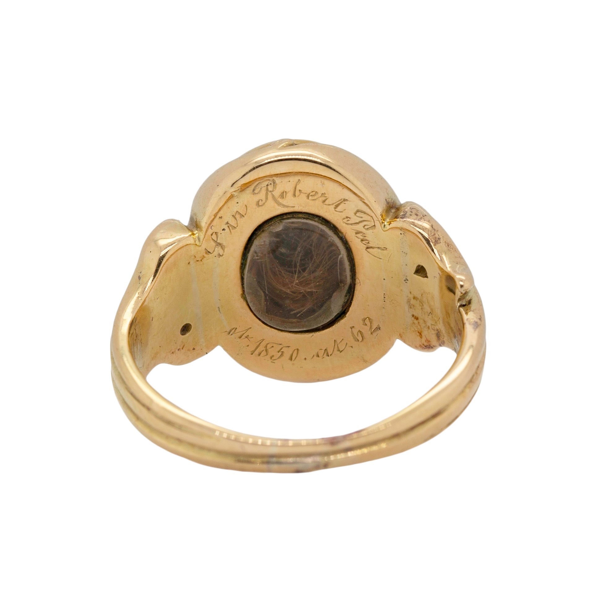 Robert Peel Mourning Ring-Charlotte Sayers Antique Jewellery