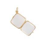 Rock Crystal Locket-Charlotte Sayers Antique Jewellery