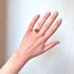 Roman Intaglio Garnet in a Victorian Ring Mount-Charlotte Sayers Antique Jewellery
