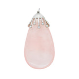 Rose Quartz Pendant-Charlotte Sayers Antique Jewellery