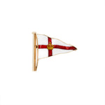 Royal Yacht Squadron Burgee Brooch-Charlotte Sayers Antique Jewellery
