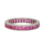 Ruby Eternity Ring-Charlotte Sayers Antique Jewellery