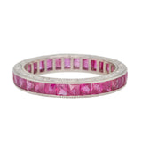 Ruby Eternity Ring-Charlotte Sayers Antique Jewellery