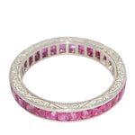 Ruby Eternity Ring-Charlotte Sayers Antique Jewellery