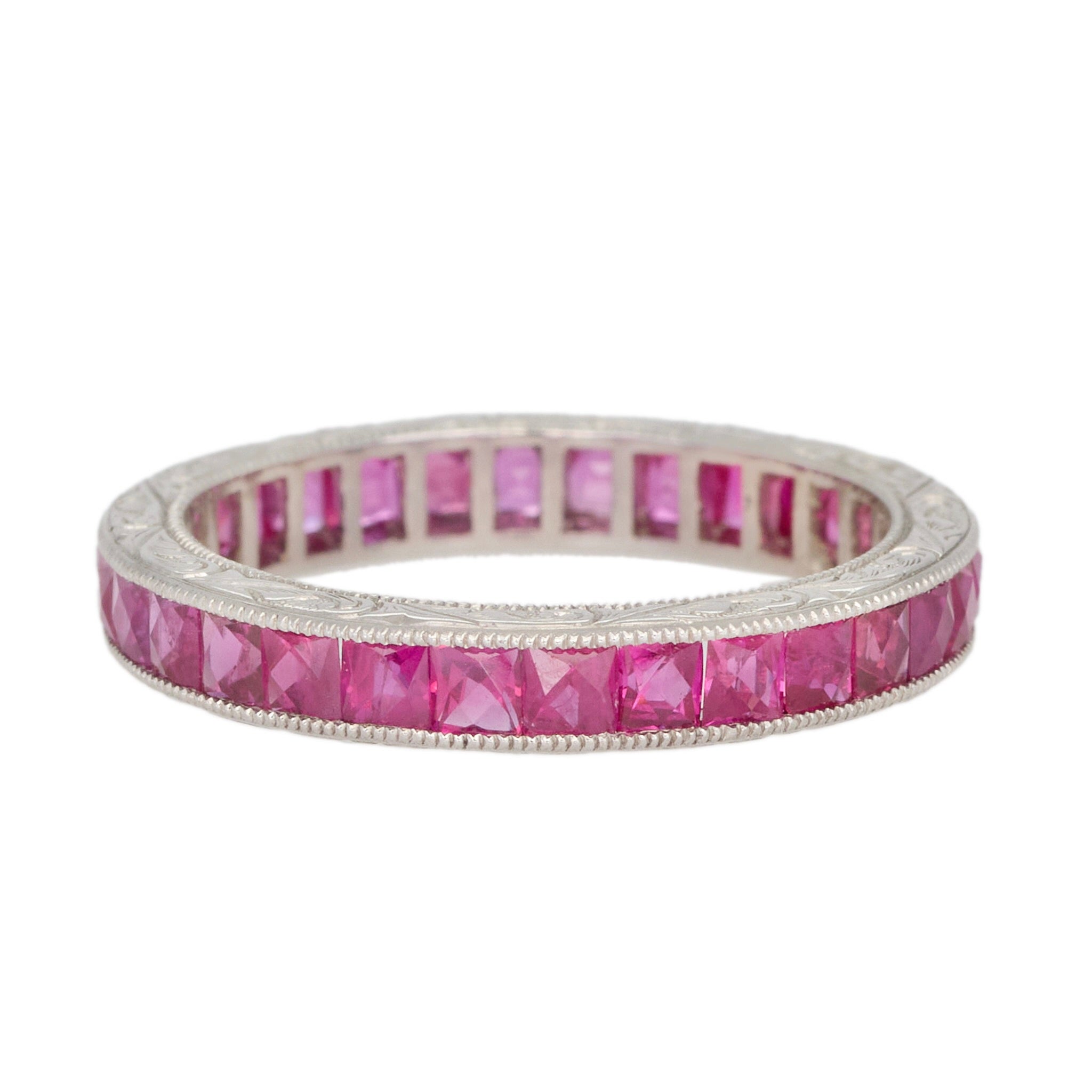Ruby Eternity Ring-Charlotte Sayers Antique Jewellery