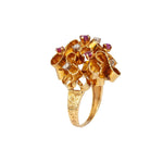 Ruby and Diamond Cocktail Ring-Charlotte Sayers Antique Jewellery