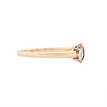 Ruby and Diamond Three Stone Ring-Charlotte Sayers Antique Jewellery