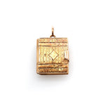 Russian Book Locket-Charlotte Sayers Antique Jewellery