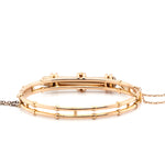 Samson and Mordan Gold Pencil Bangle-Charlotte Sayers Antique Jewellery